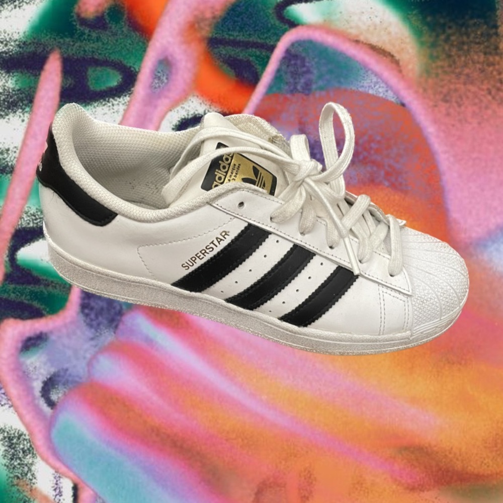 USED Adidas Superstar Sneakers | Mens US 6.5 / Women’s 8.5